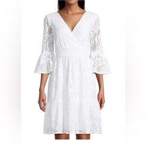 Lilly Pulitzer Cecilia White Lace Dress - Size 8